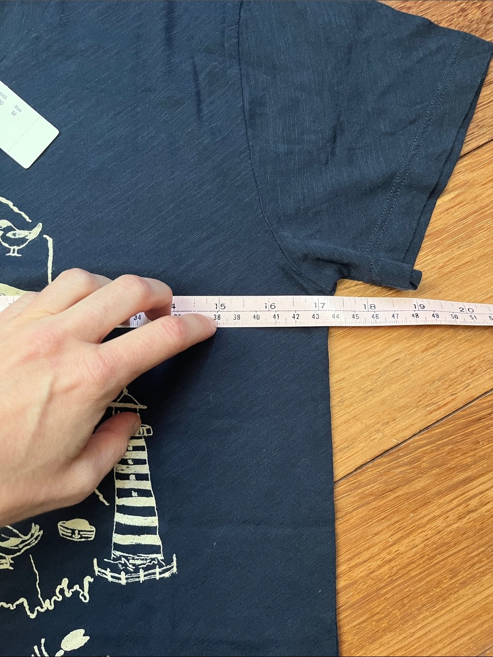 NWT J. Crew Maine Summer Map Graphic Tee - Picture 5 of 6